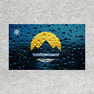 Flag of Reno - Raindrops T-Shirt